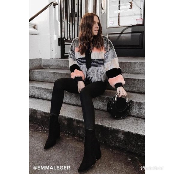 Young Fabulous & Broke Multicolor Jacket - Picture 3 of 6